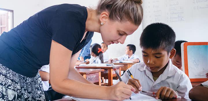 Volunteer on the Teaching English project in Laos with IVHQ