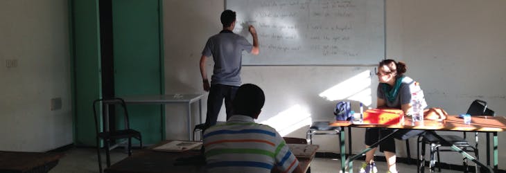 Volunteer on the Teaching English project with IVHQ in Morocco