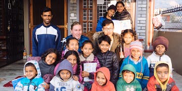 Volunteer on the Teaching English project in Nepal with IVHQ