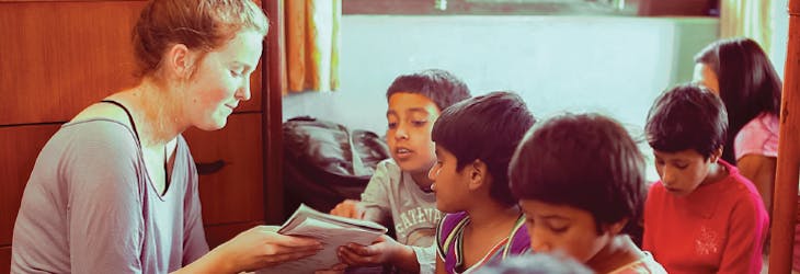 Volunteer on the Childcare project in Kathmandu, Nepal with IVHQ