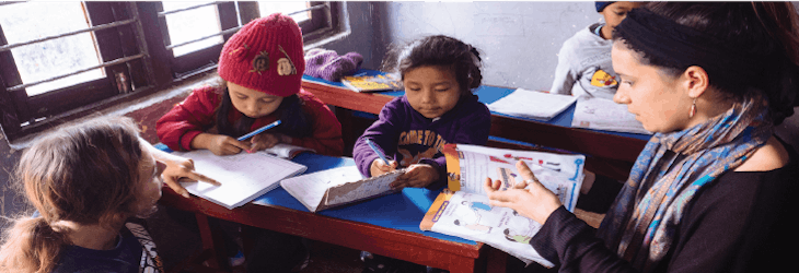 Volunteer on the Childcare project in Pokhara, Nepal with IVHQ
