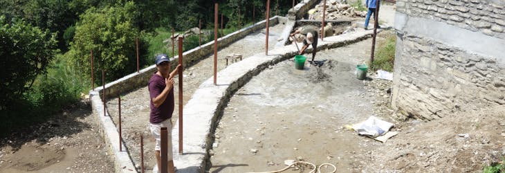 Volunteer on the Construction and Renovation project with IVHQ in Nepal