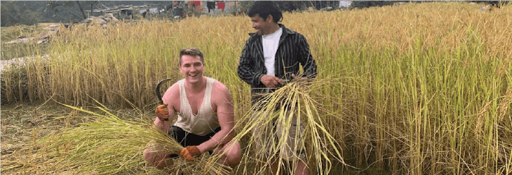 Sustainable Agriculture volunteers in Nepal