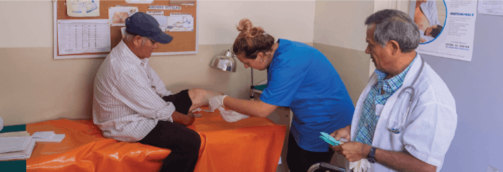 Volunteer on the Medical project in lima with IVHQ