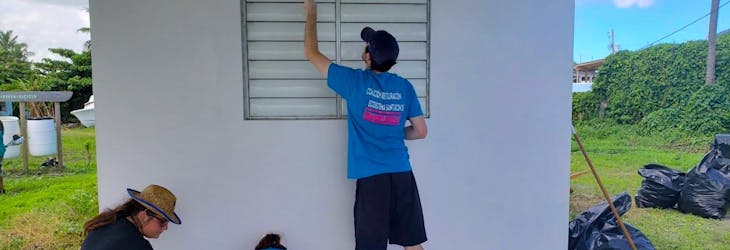 Volunteer on the Community Development project in Puerto Rico with IVHQ