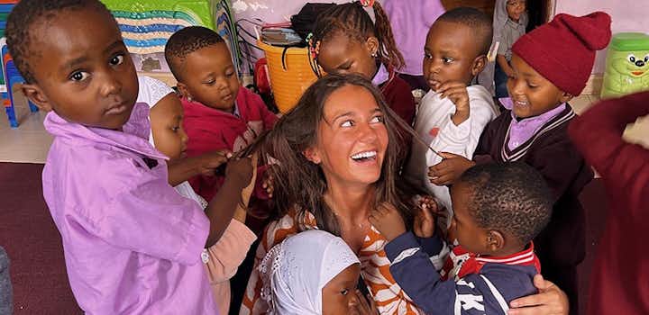 Volunteer on the Childcare project in Tanzania with IVHQ